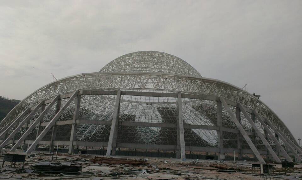 新民体育场馆网架工程